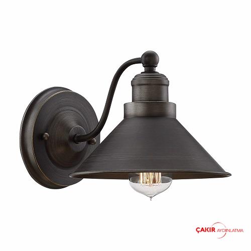 Kira Home Welton 8.5- Modern Nikel Siyah Aplik