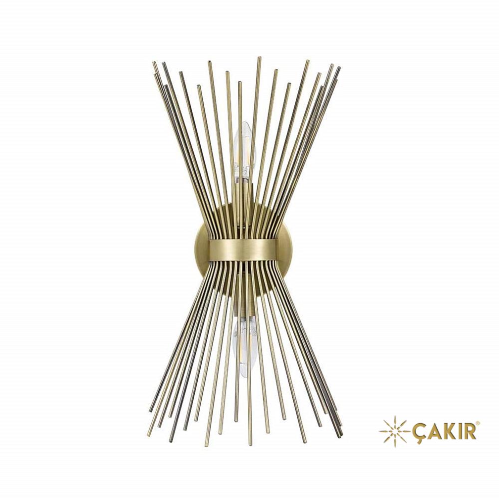 Rivet Mid-Century Modern Starburst Duvar Aplik