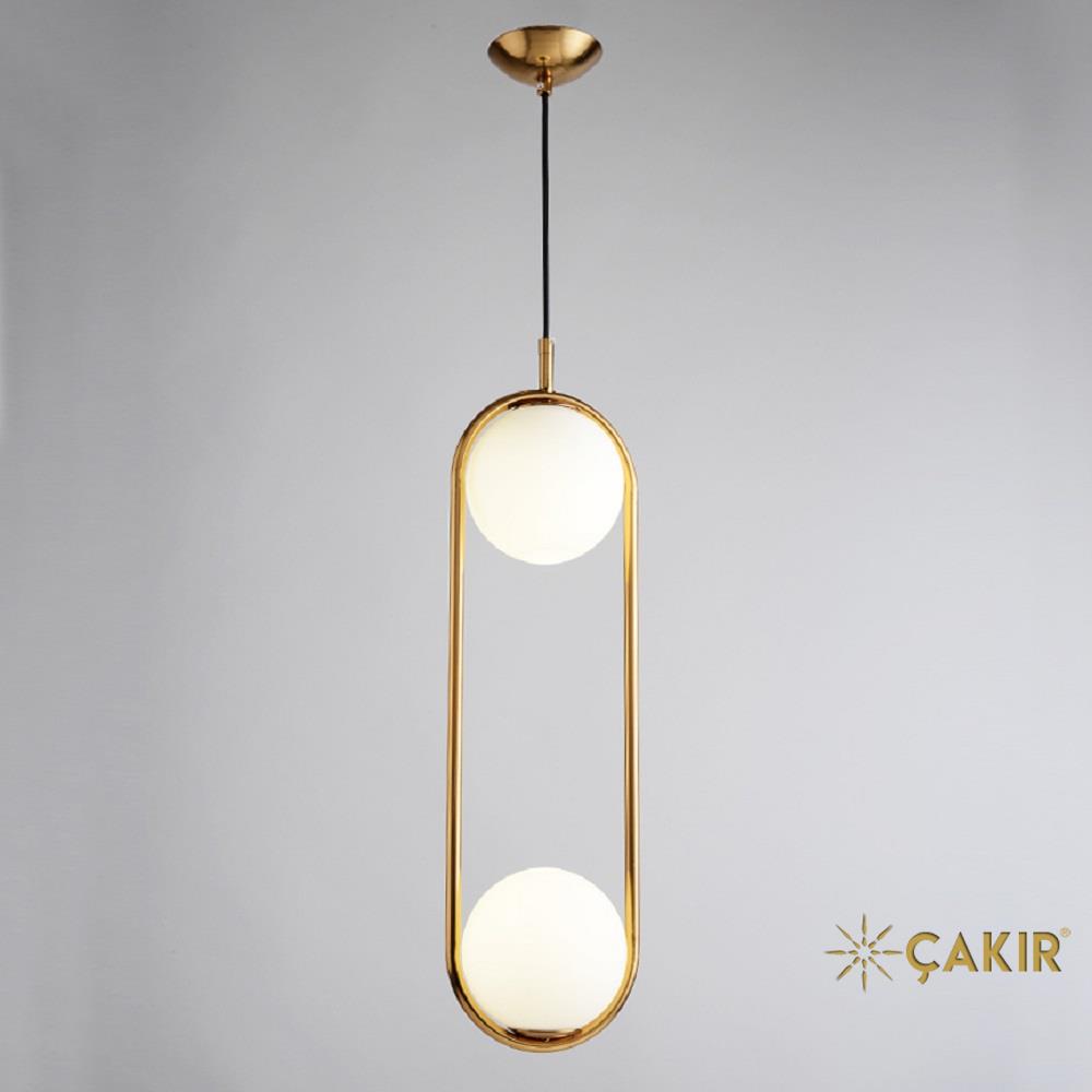 HOOP DUO Modern Küre Camlı Sarkıt