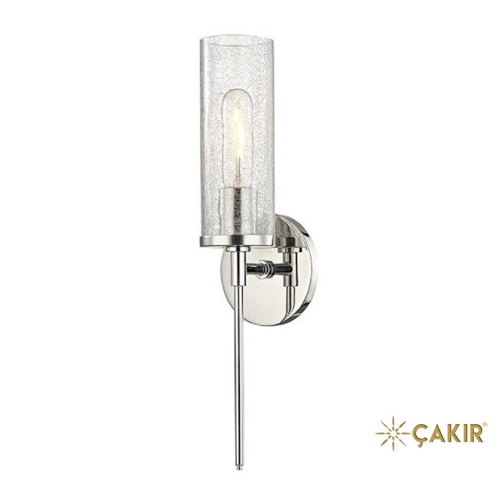 SKU Kırık Cam Görünümlü Krom Aplik
