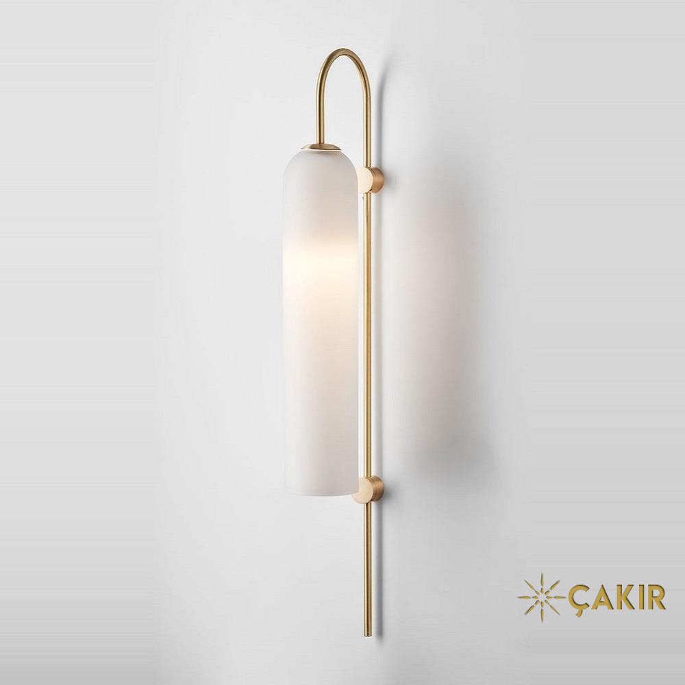 Artic Kar Beyazı Float Camlı Modern Aplik
