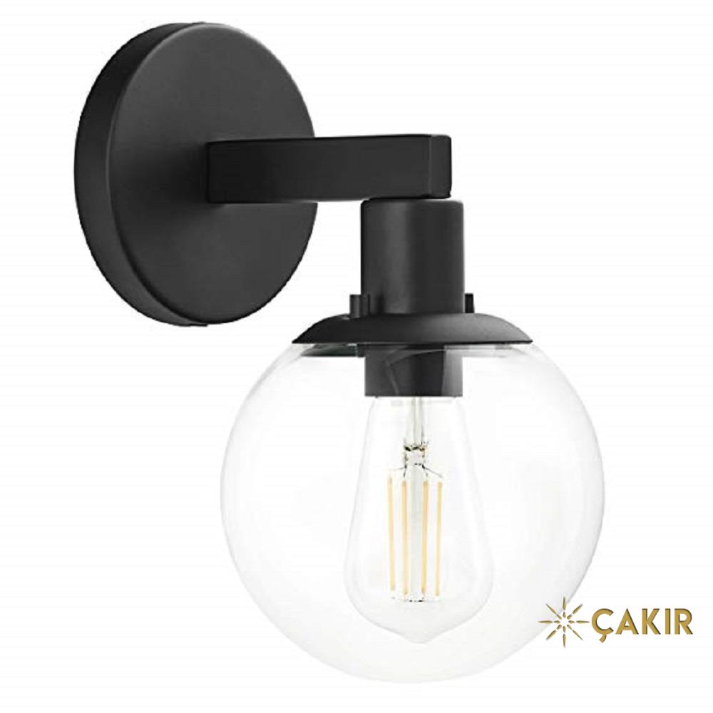 Sferra Liera Modern Aplik - Mat Siyah
