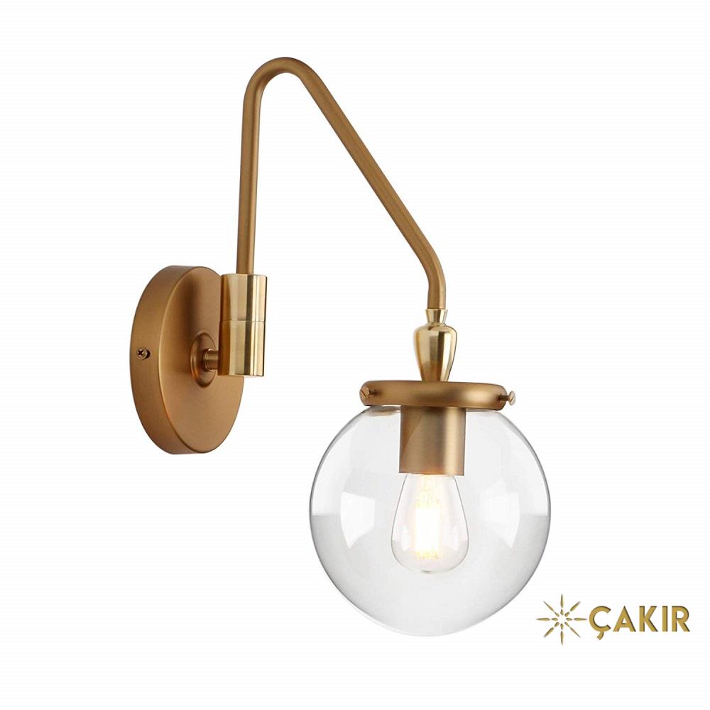 Pathson Star Serisi Küre Cam Aplik - Eskitme