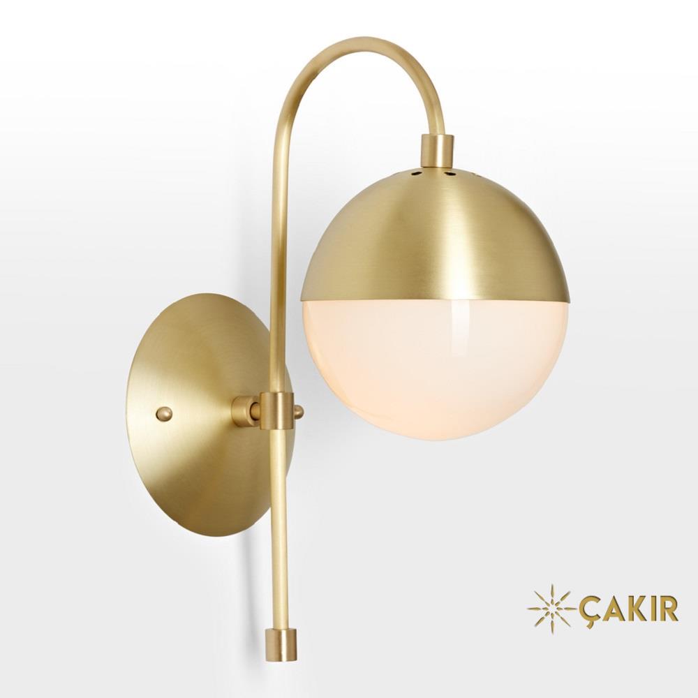 Cedar &amp;amp;amp;amp;amp; Moss Cam Küre Aplik - Altın