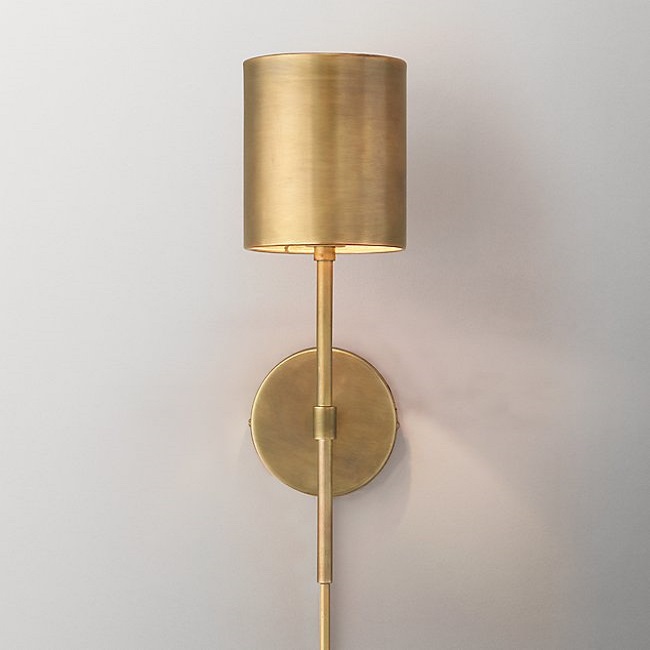 Landon Sconce - Antiqued Brass