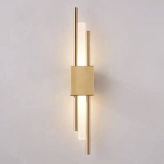 Led aplik antique pipe plexiglass wall lamp