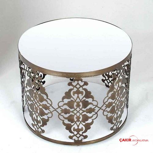 Saray Metal İşlemeli Orta Sehpa