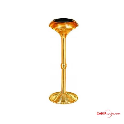 Gold VIP Meşale Küllük Paslanmaz Ayaklı Kül Tablası