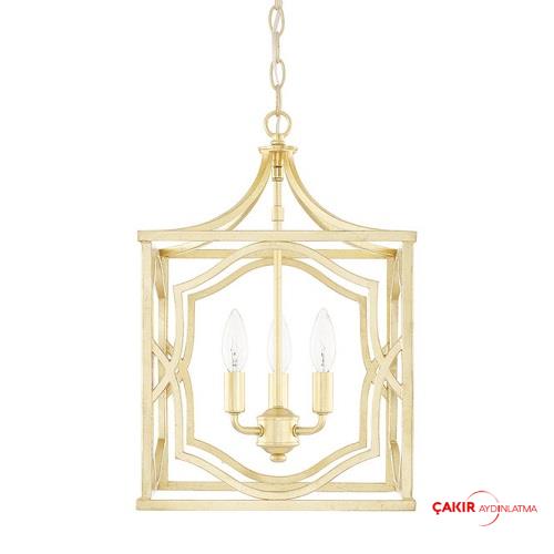 Willa Arlo Interiors Destrey 4 Kollu Kafesli Sarkıt