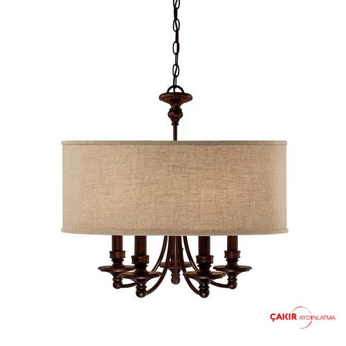 Capital Lighting 3915-454 Midtown 6 Arm Chandelier