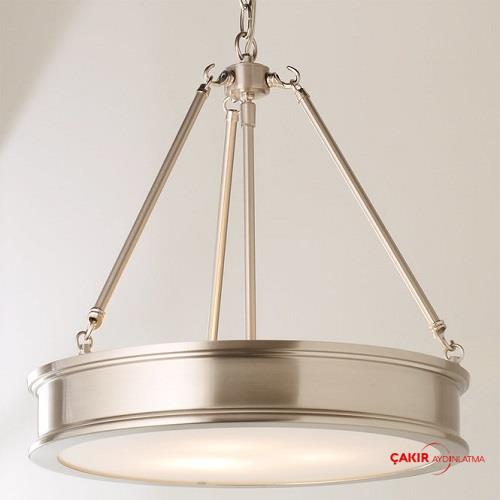 DengWu Krom LED Modern Sarkıt