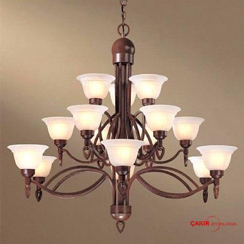 Showcassella Lighting 470 Kahve Avize