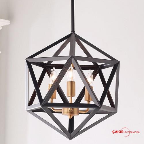 Hex Retro 750 Mat Siyah Sarkıt