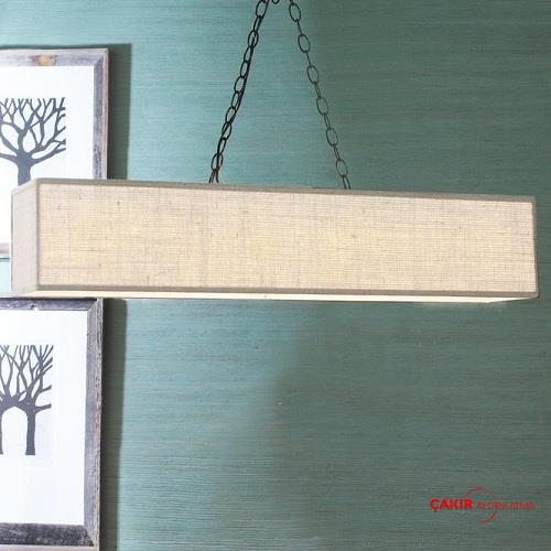 Tierney 19" Silk Bell Lamp Sarkıt